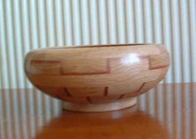 This picture shows the external view of finished bowl.